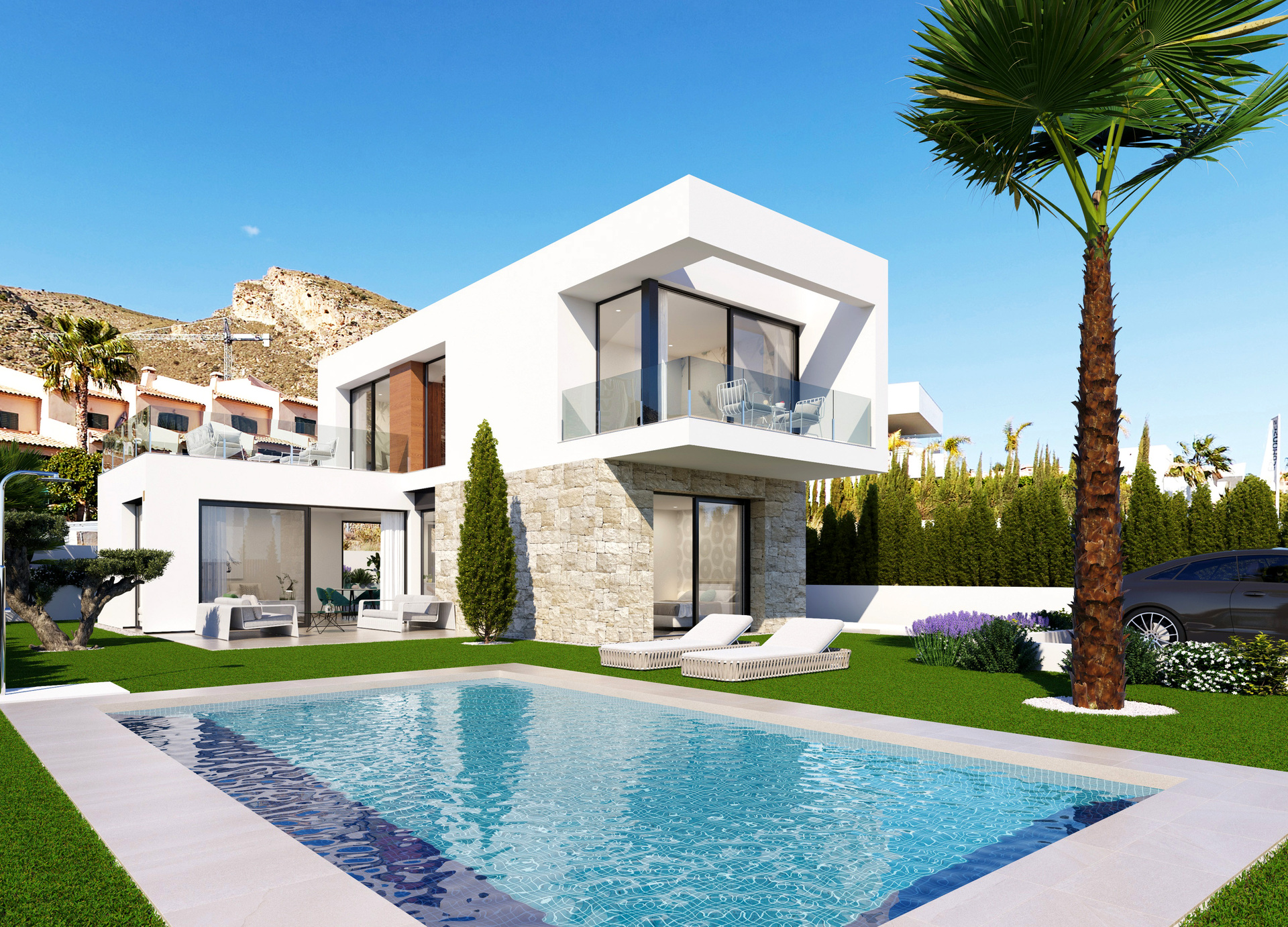 For sale - 4 Bedroom 5 Bathroom detached in Finestrat - Finestrat  - Alicante