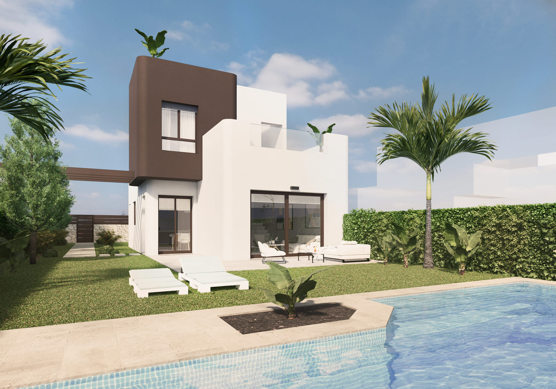 For sale - 3 Bedroom 3 Bathroom detached in Pilar de la Horadada - Pilar de la Horadada  - Alicante
