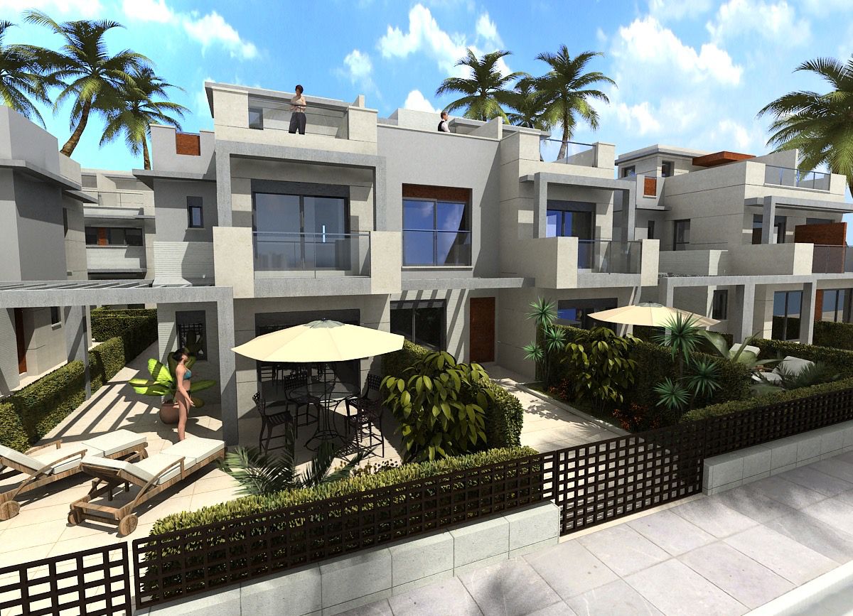 For sale - 3 Bedroom 2 Bathroom terraced in Puerto de Mazarrón - Puerto de Mazarrón  - Murcia