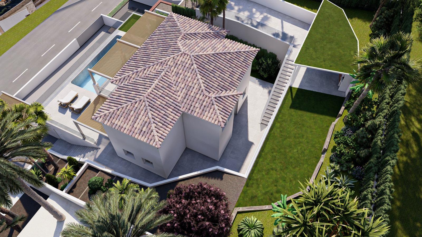 For sale - 3 Bedroom 3 Bathroom villa in Altea - Altea  - Alicante