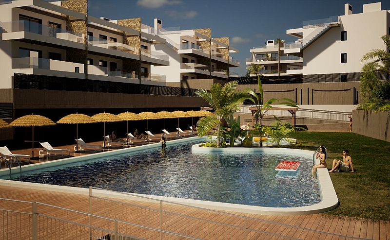2 Bedroom 2 Bathroom ground-floor in Finestrat