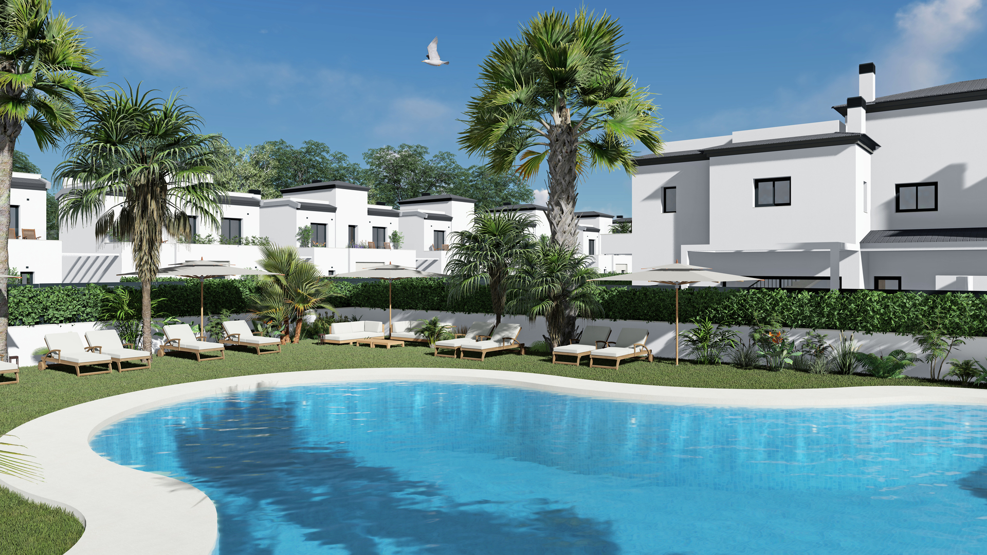 For sale - 3 Bedroom 3 Bathroom semi-detached in Gran Alacant - Gran Alacant  - Alicante