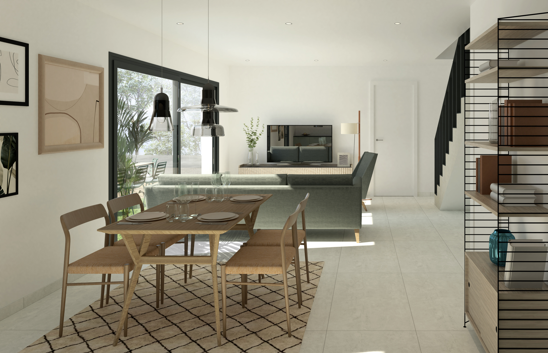 For sale - 3 Bedroom 3 Bathroom semi-detached in Gran Alacant - Gran Alacant  - Alicante