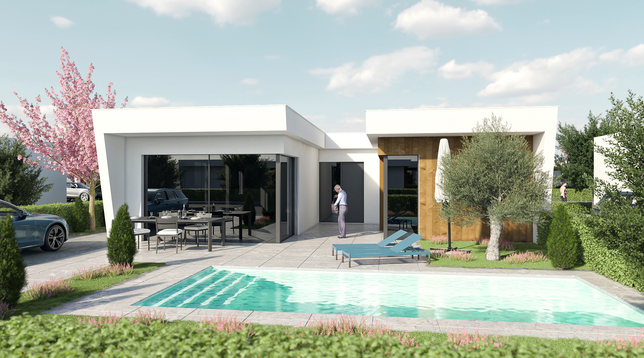 For sale - 3 Bedroom 2 Bathroom detached in Altaona Golf & Country Village - Altaona Golf & Country Village  - Murcia