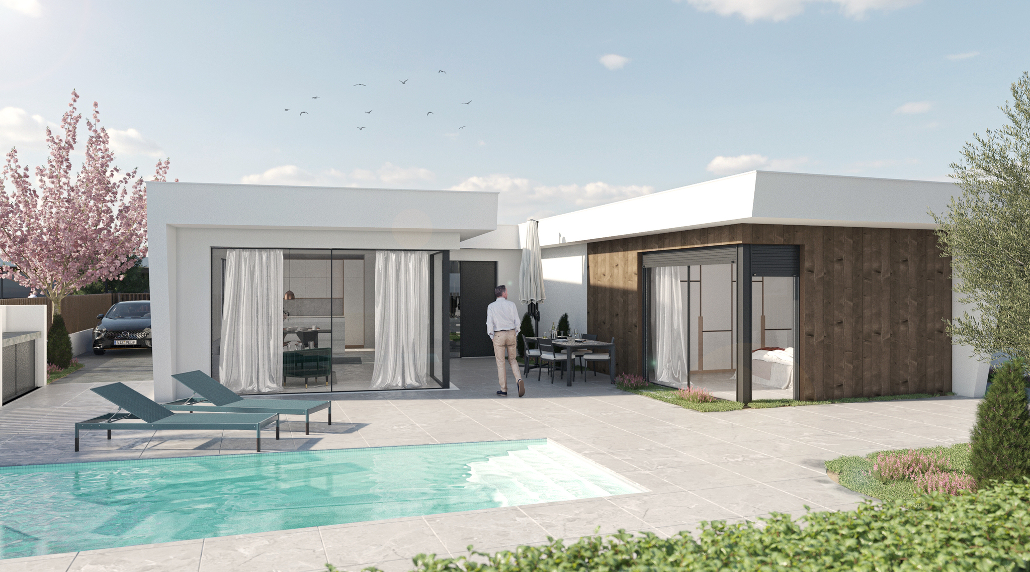 For sale - 3 Bedroom 2 Bathroom detached in Altaona Golf & Country Village - Altaona Golf & Country Village  - Murcia