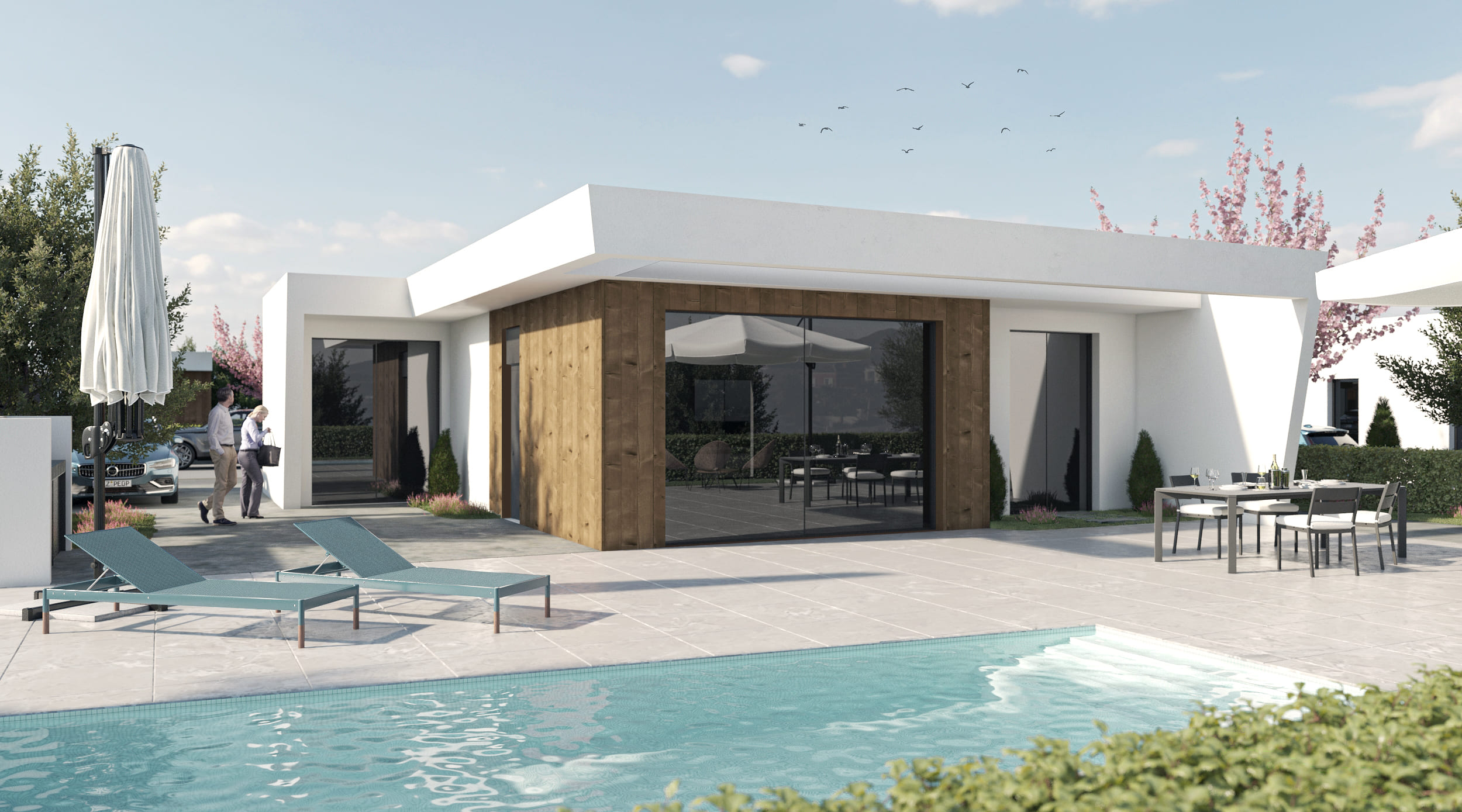 For sale - 3 Bedroom 2 Bathroom detached in Altaona Golf & Country Village - Altaona Golf & Country Village  - Murcia