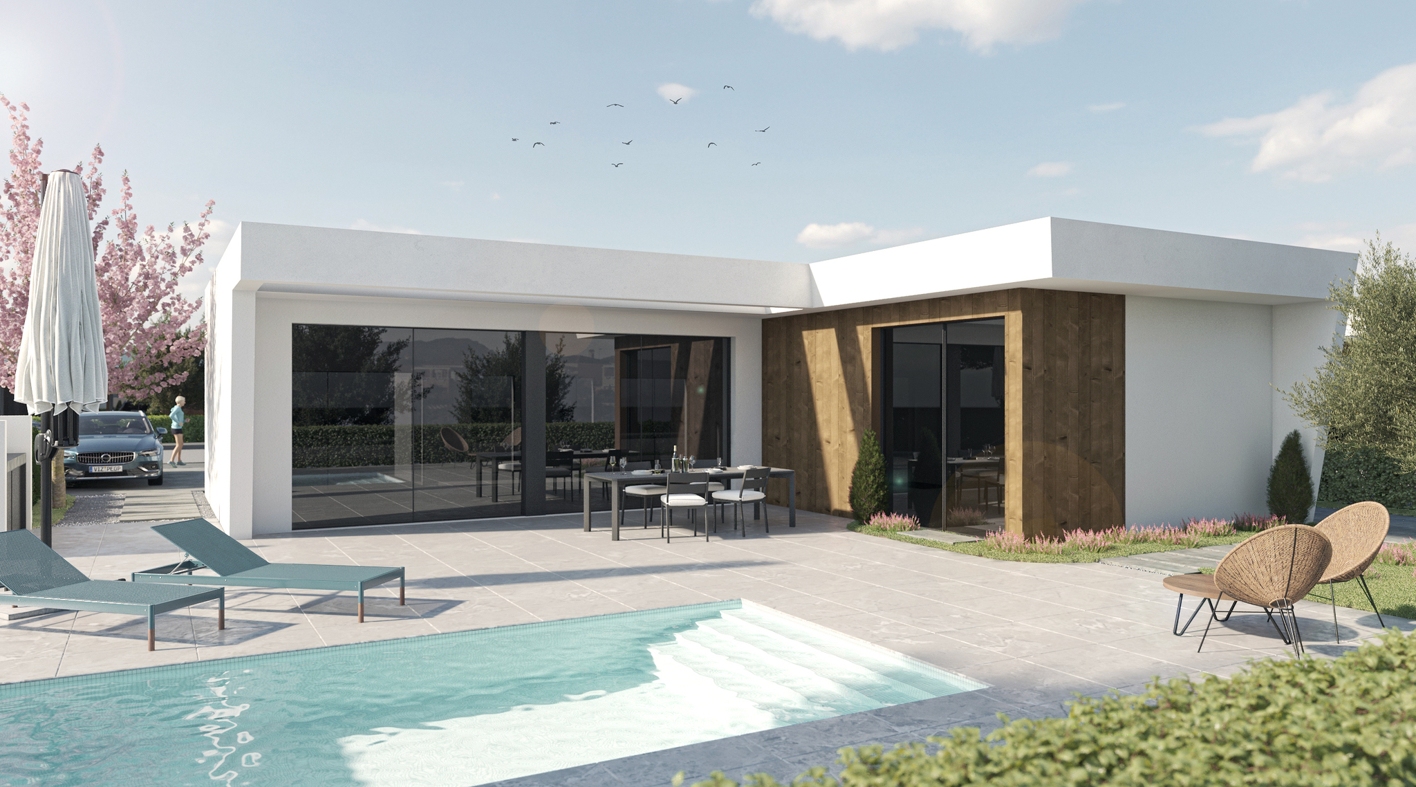 For sale - 3 Bedroom 2 Bathroom detached in Altaona Golf & Country Village - Altaona Golf & Country Village  - Murcia