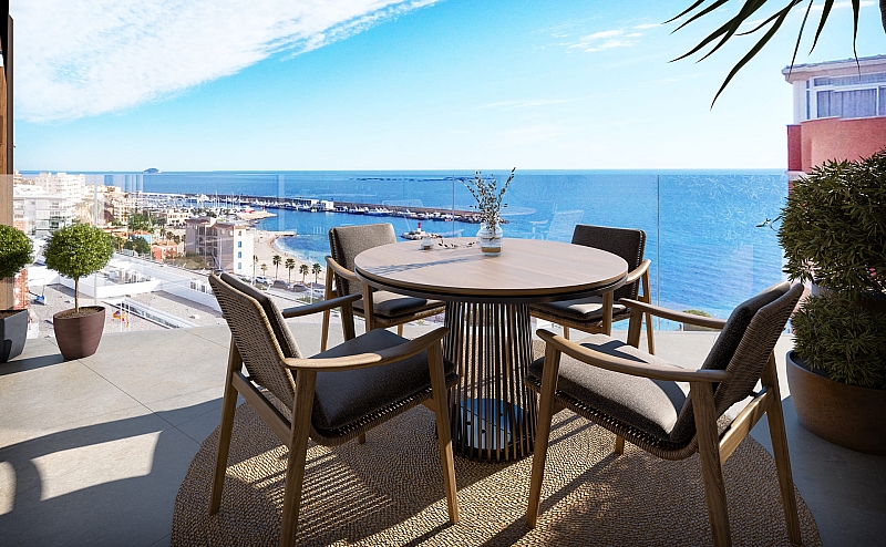 2 Bedroom 2 Bathroom penthouse in La Vila Joiosa