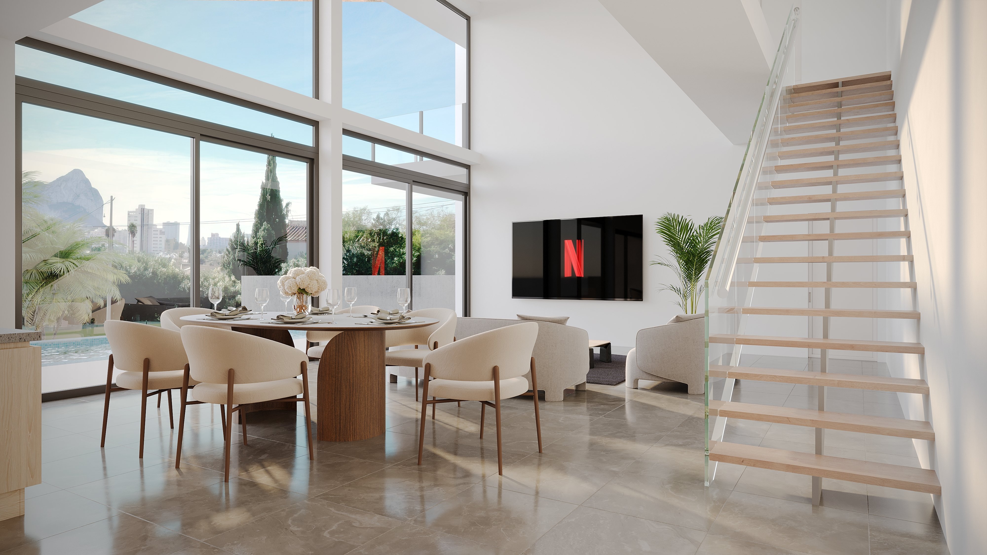 For sale - 3 Bedroom 3 Bathroom detached in Calpe - Calpe  - Alicante