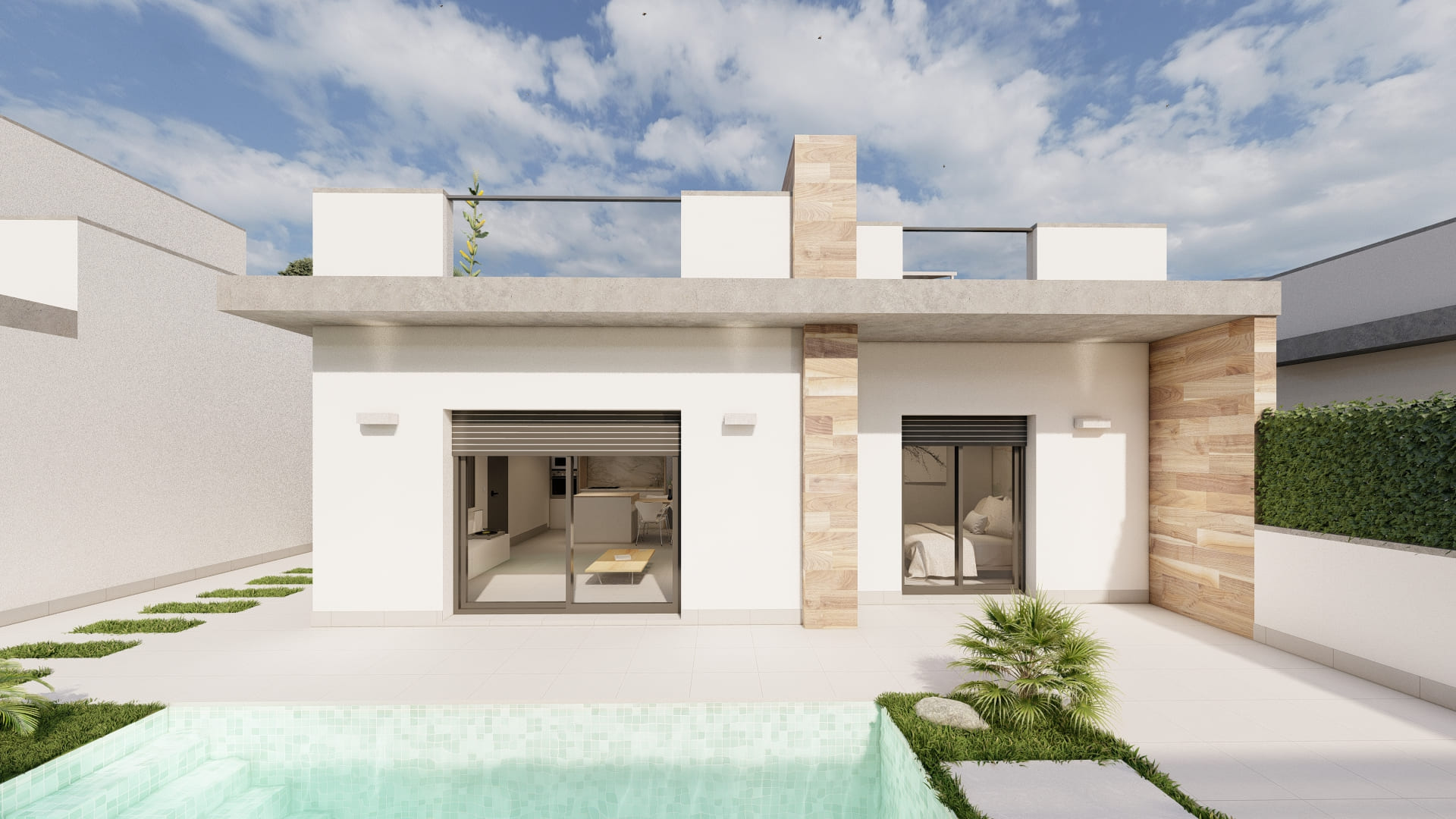For sale - 3 Bedroom 3 Bathroom detached in Roldán - Roldán  - Murcia