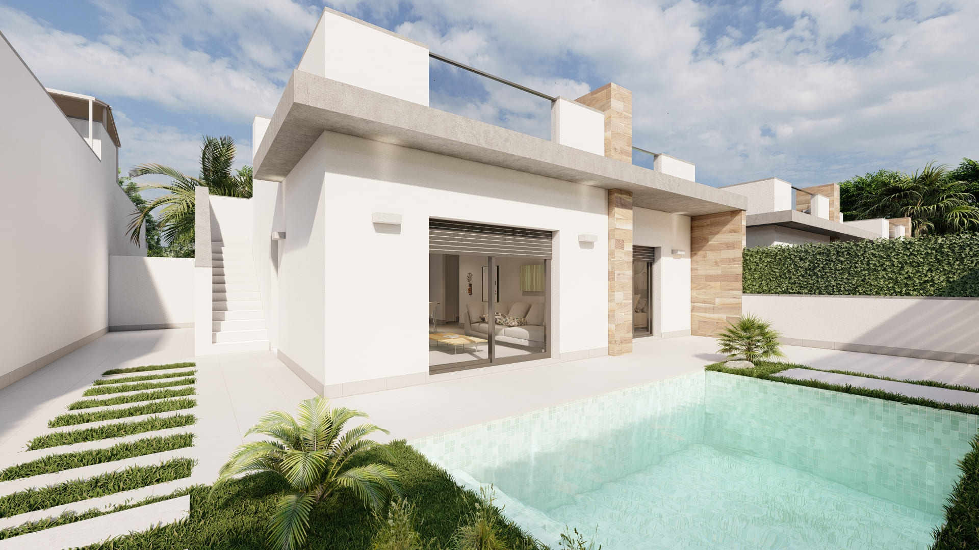 For sale - 3 Bedroom 3 Bathroom detached in Roldán - Roldán  - Murcia