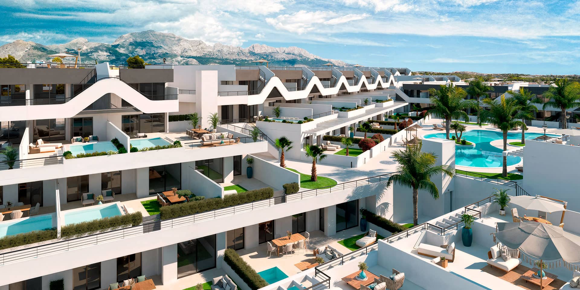 For sale - 3 Bedroom 2 Bathroom low-bungalow in Alfaz del Pi - Alfaz del Pi  - Alicante