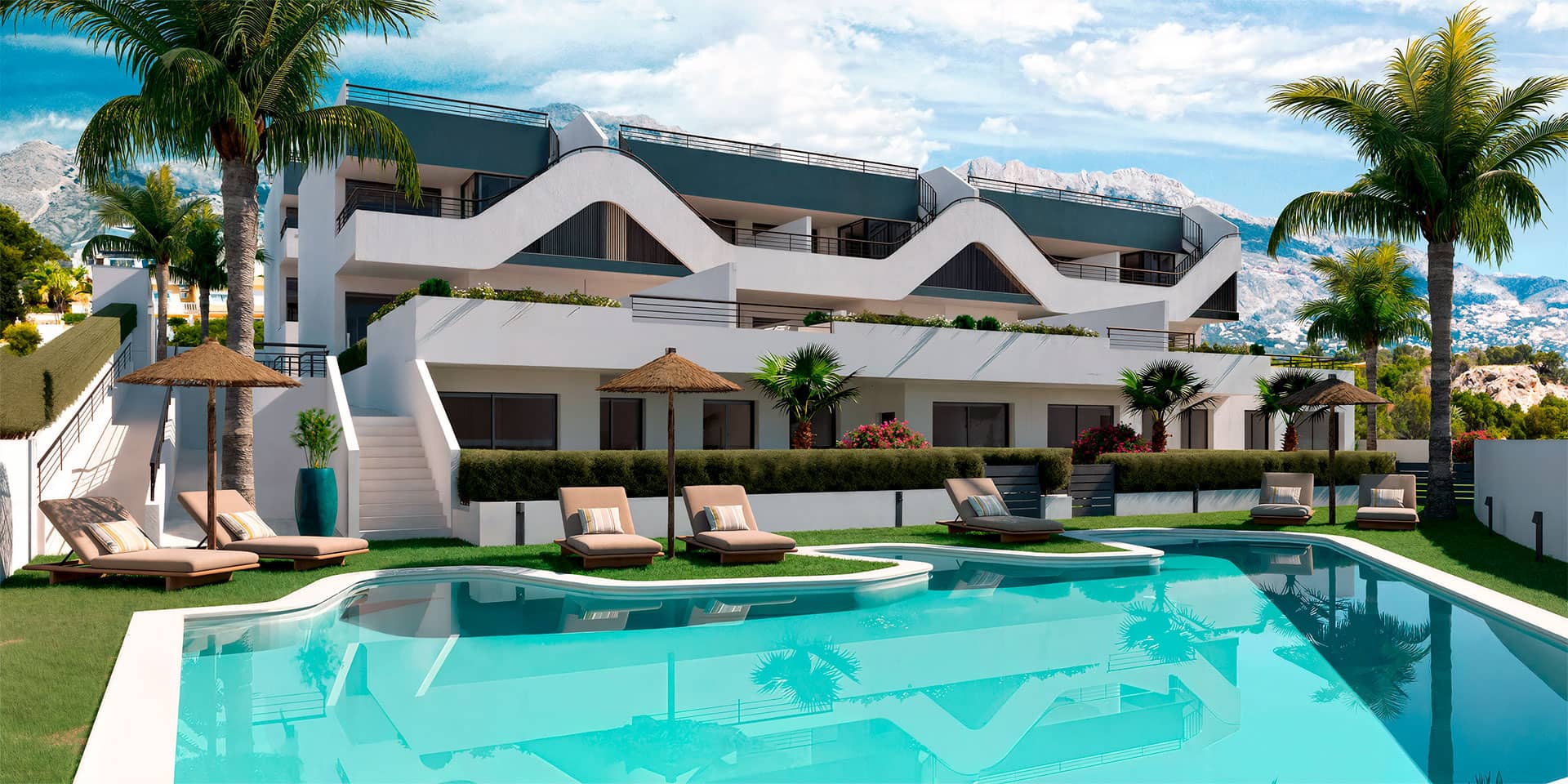 For sale - 3 Bedroom 2 Bathroom low-bungalow in Alfaz del Pi - Alfaz del Pi  - Alicante