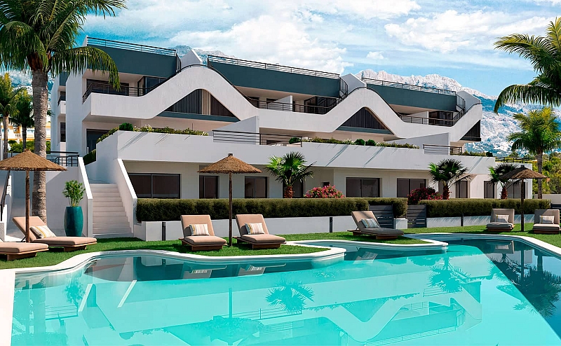 2 Bedroom 2 Bathroom apartment in Alfaz del Pi