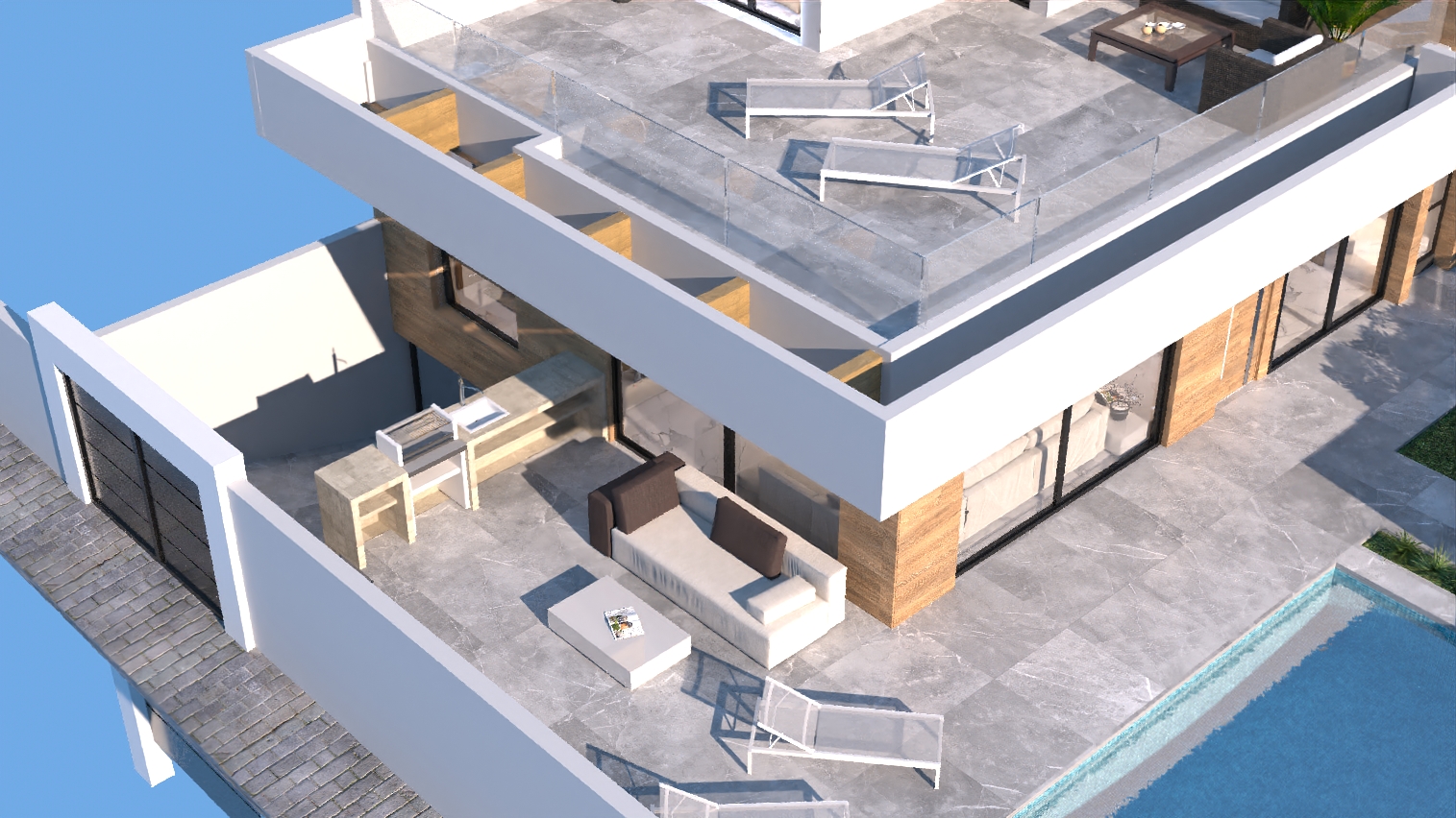 For sale - 3 Bedroom 2 Bathroom detached in Ciudad Quesada - Ciudad Quesada  - Alicante