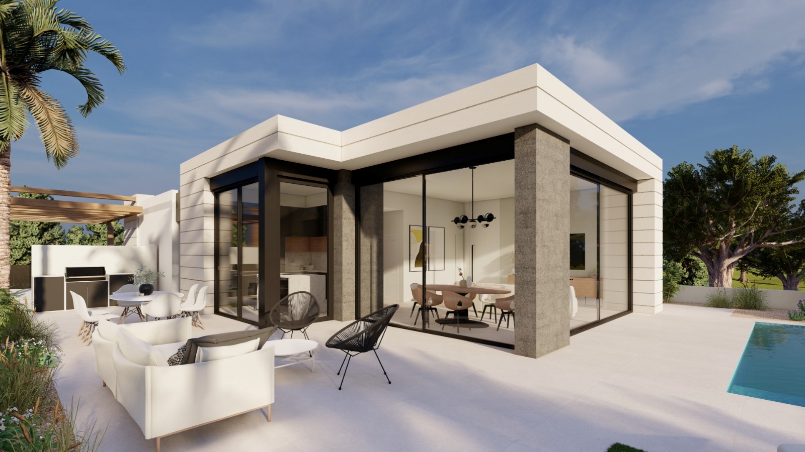For sale - 3 Bedroom 3 Bathroom detached in Pilar de la Horadada - Pilar de la Horadada  - Alicante