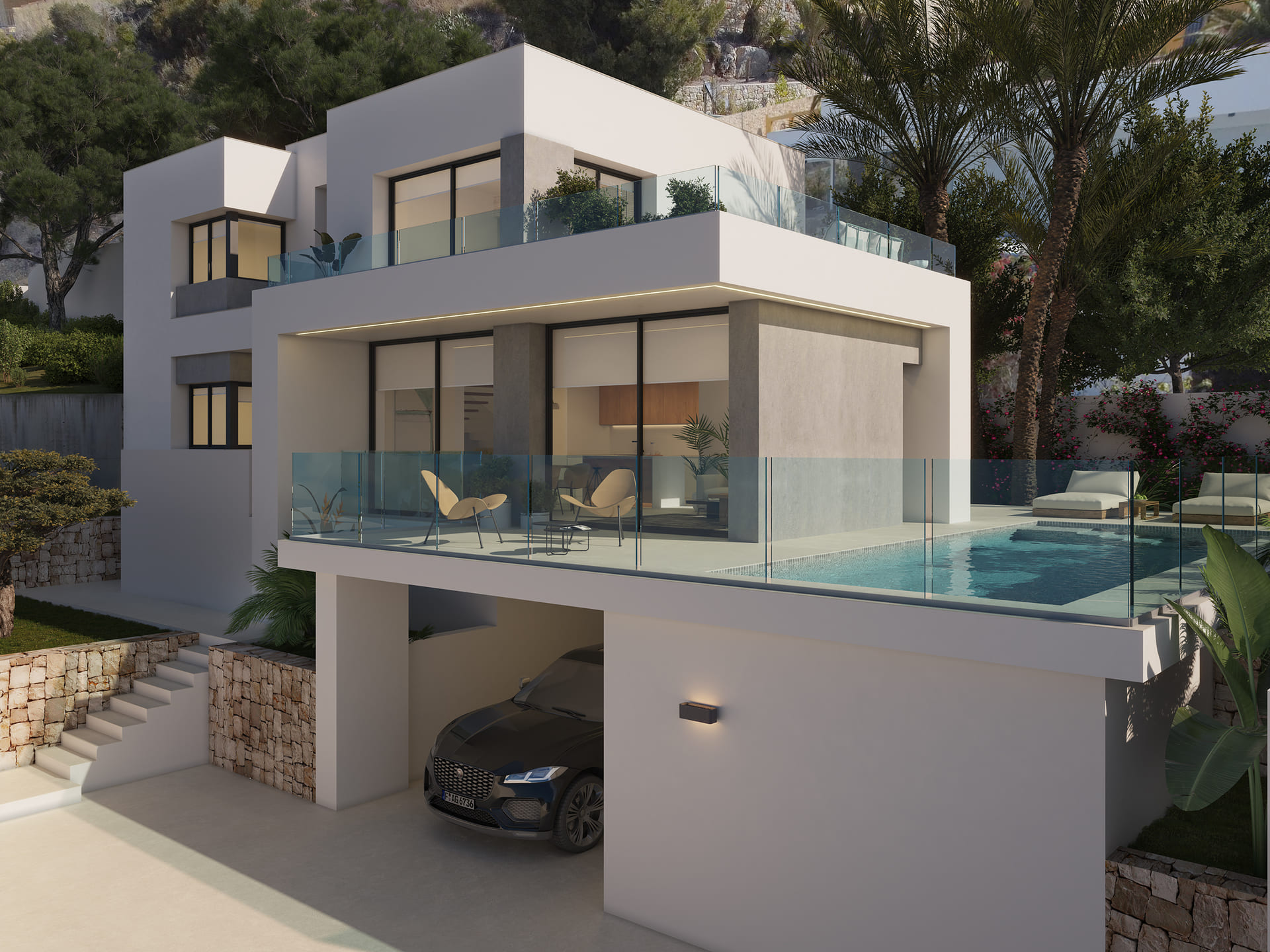 For sale - 3 Bedroom 3 Bathroom villa in Cumbre del Sol - Cumbre del Sol  - Alicante