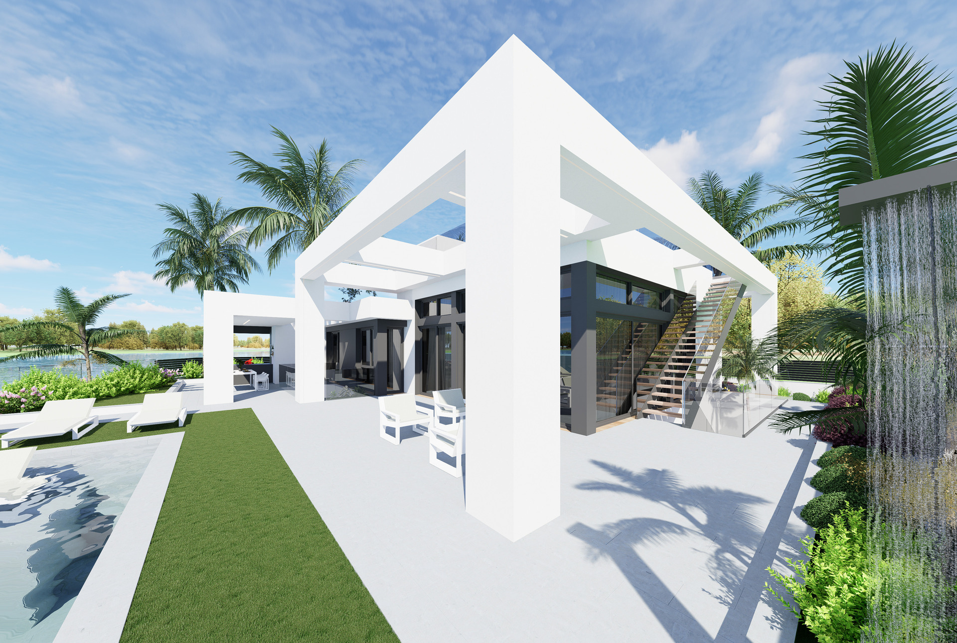 For sale - 5 Bedroom 5 Bathroom villa in Santa Rosalia - Santa Rosalia  - Murcia