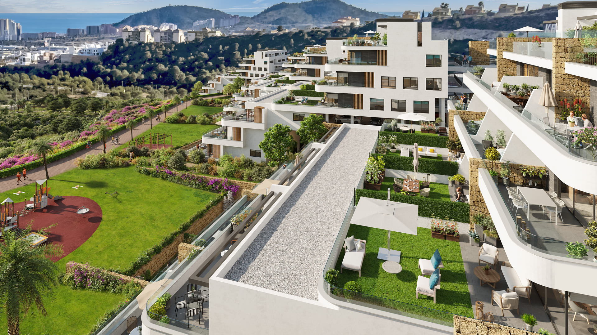 For sale - 2 Bedroom 2 Bathroom penthouse in Finestrat - Finestrat  - Alicante