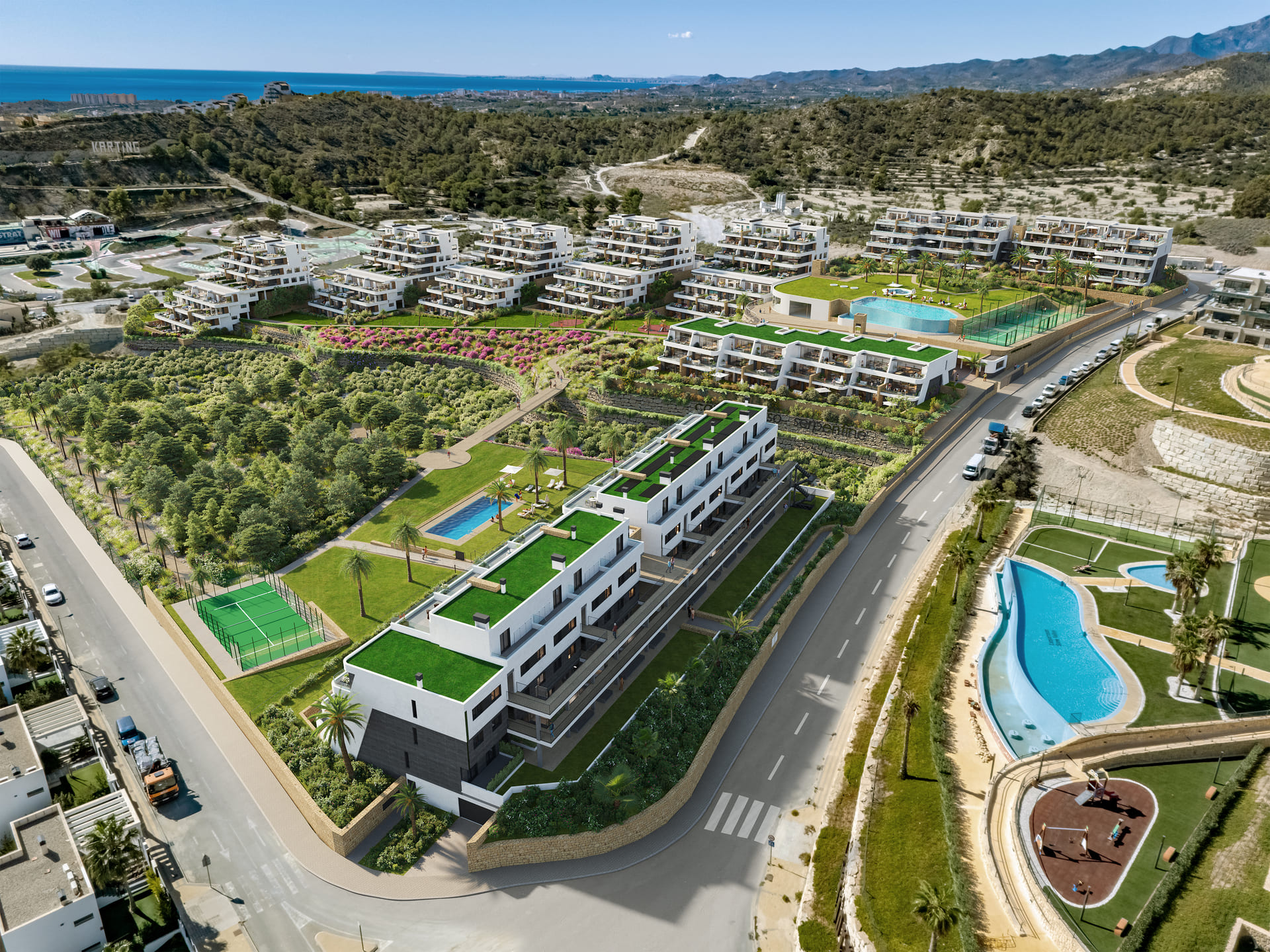 For sale - 2 Bedroom 2 Bathroom penthouse in Finestrat - Finestrat  - Alicante