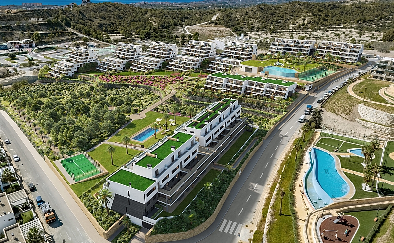 2 Bedroom 2 Bathroom penthouse in Finestrat