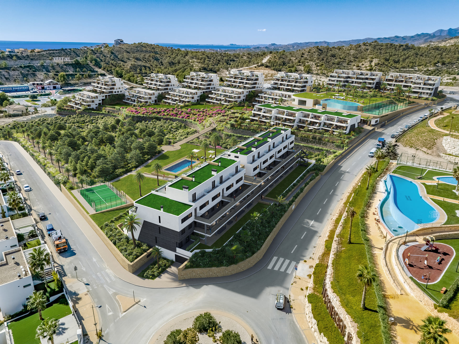 For sale - 2 Bedroom 2 Bathroom penthouse in Finestrat - Finestrat  - Alicante