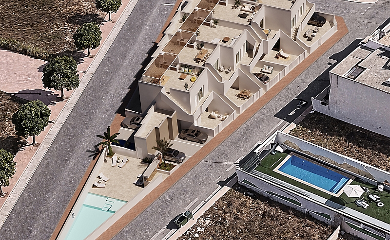 2 Bedroom 2 Bathroom high-bungalow in San Pedro del Pinatar