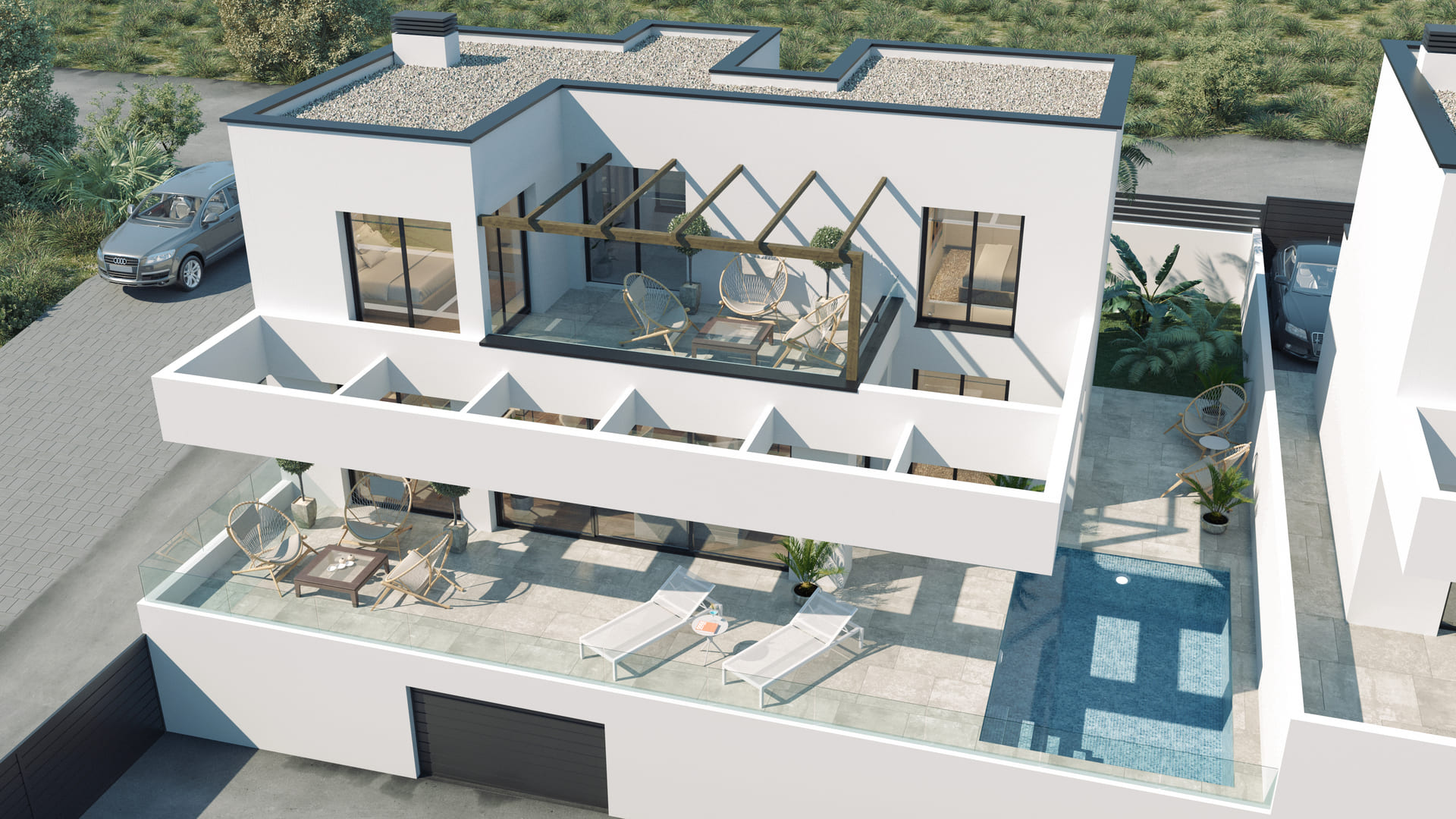 For sale - 3 Bedroom 3 Bathroom detached in Finestrat - Finestrat  - Alicante