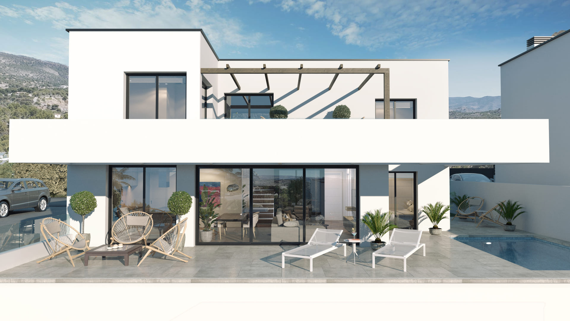 For sale - 3 Bedroom 3 Bathroom detached in Finestrat - Finestrat  - Alicante