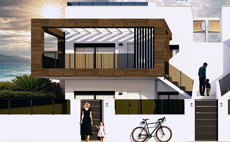 3 Bedroom 2 Bathroom high-bungalow in San Pedro del Pinatar