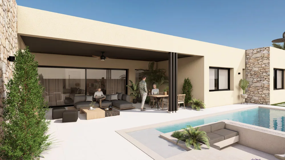 For sale - 4 Bedroom 4 Bathroom villa in Altaona Golf & Country Village - Altaona Golf & Country Village  - Murcia