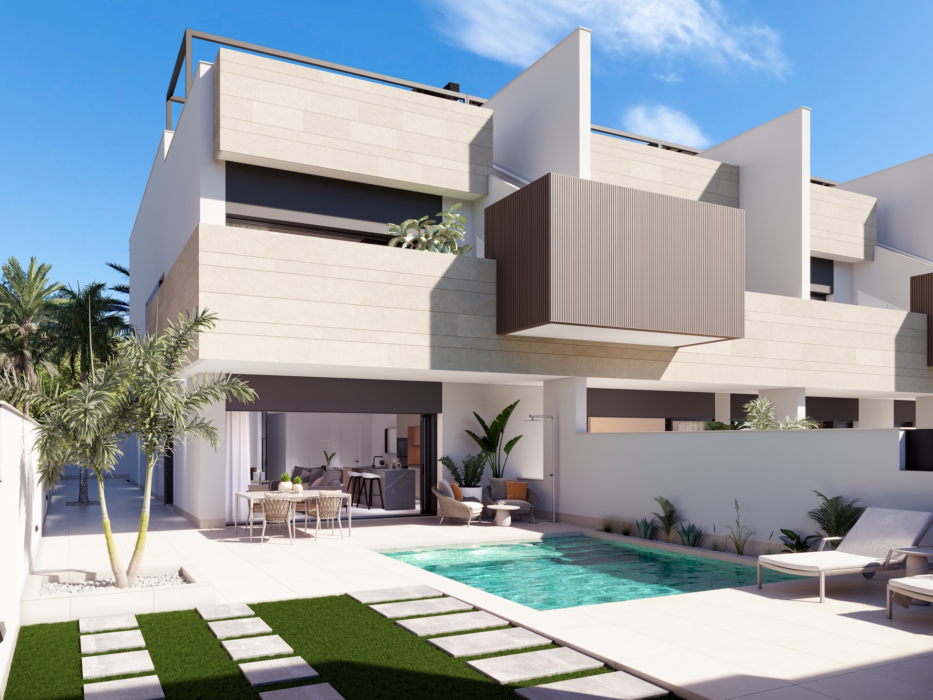 For sale - 3 Bedroom 2 Bathroom low-bungalow in Pilar de la Horadada - Pilar de la Horadada  - Alicante