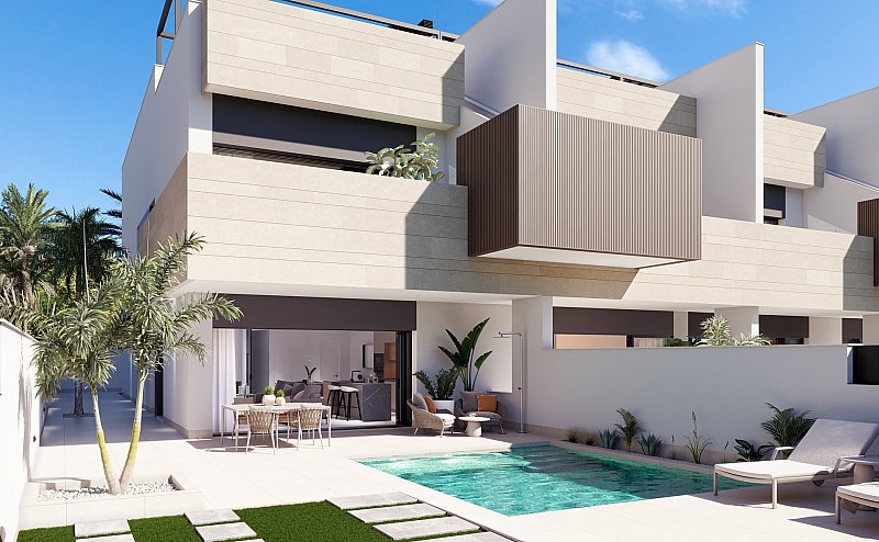 3 Bedroom 2 Bathroom low-bungalow in Pilar de la Horadada