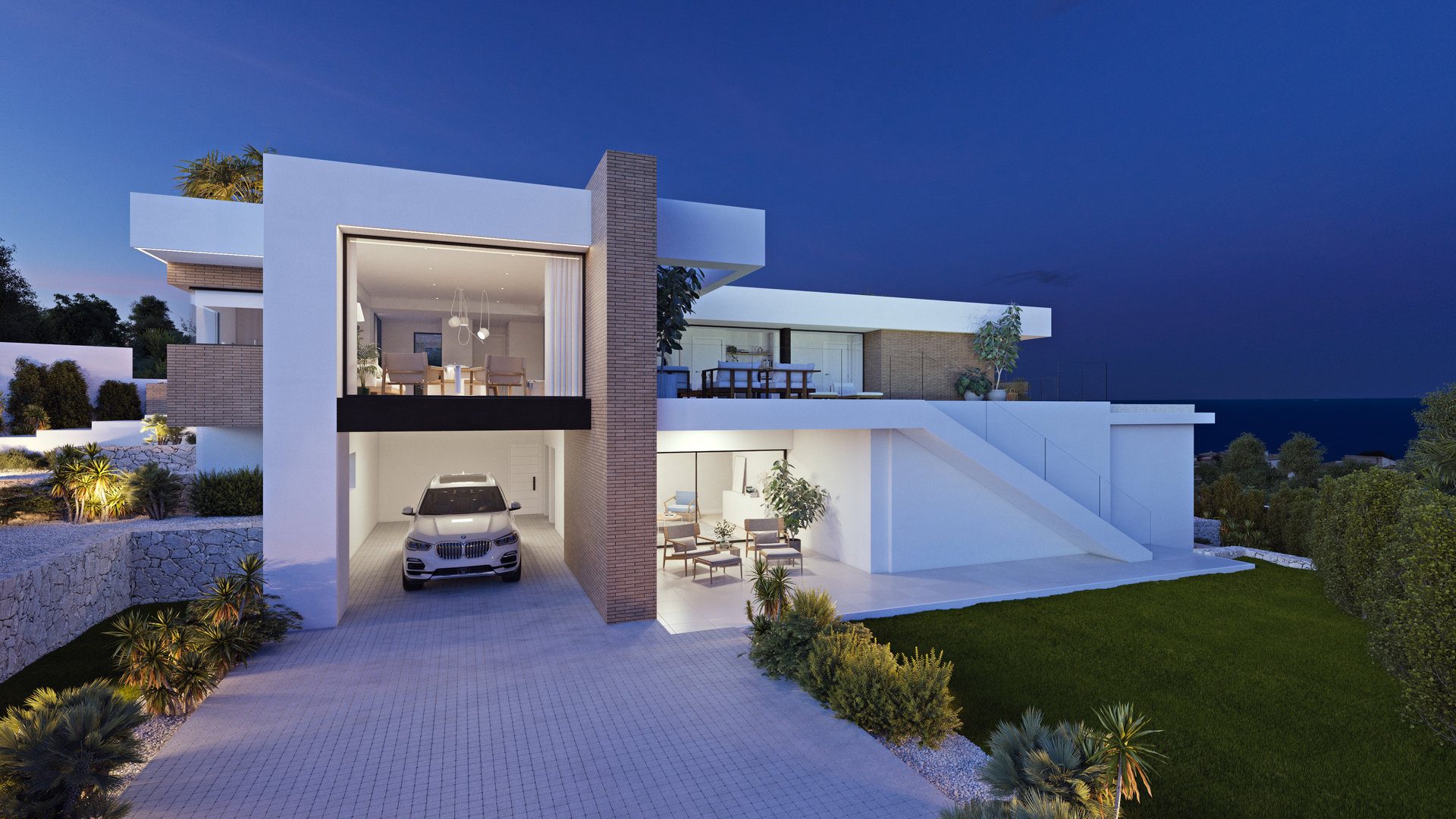 For sale - 3 Bedroom 4 Bathroom villa in Cumbre del Sol - Cumbre del Sol  - Alicante