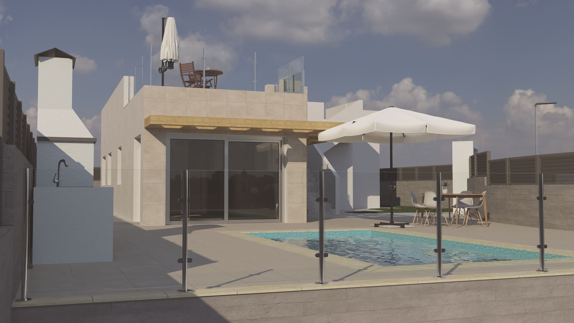 For sale - 3 Bedroom 2 Bathroom detached in Polop - Polop  - Alicante