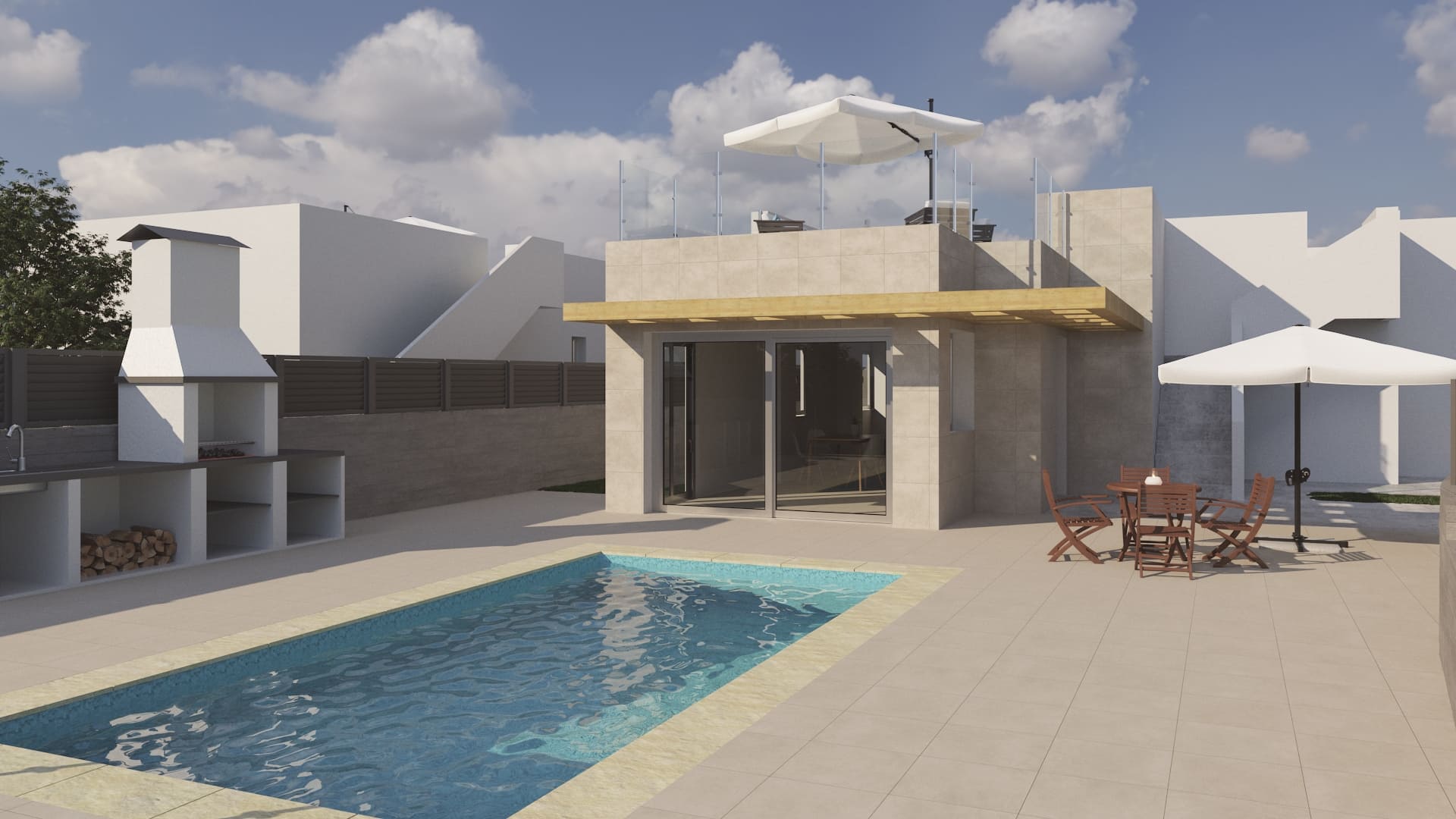 For sale - 3 Bedroom 2 Bathroom detached in Polop - Polop  - Alicante