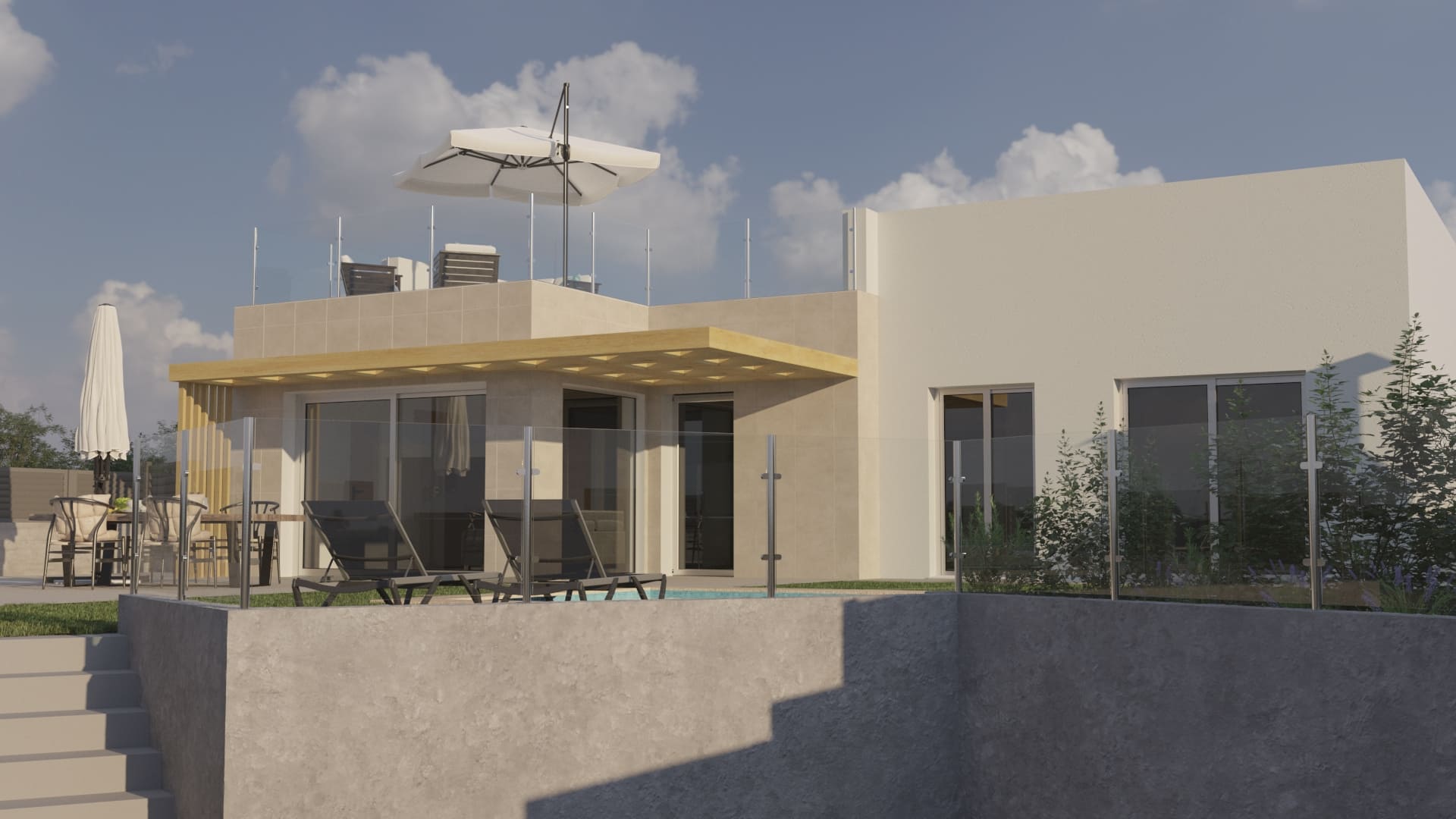 For sale - 3 Bedroom 2 Bathroom detached in Polop - Polop  - Alicante