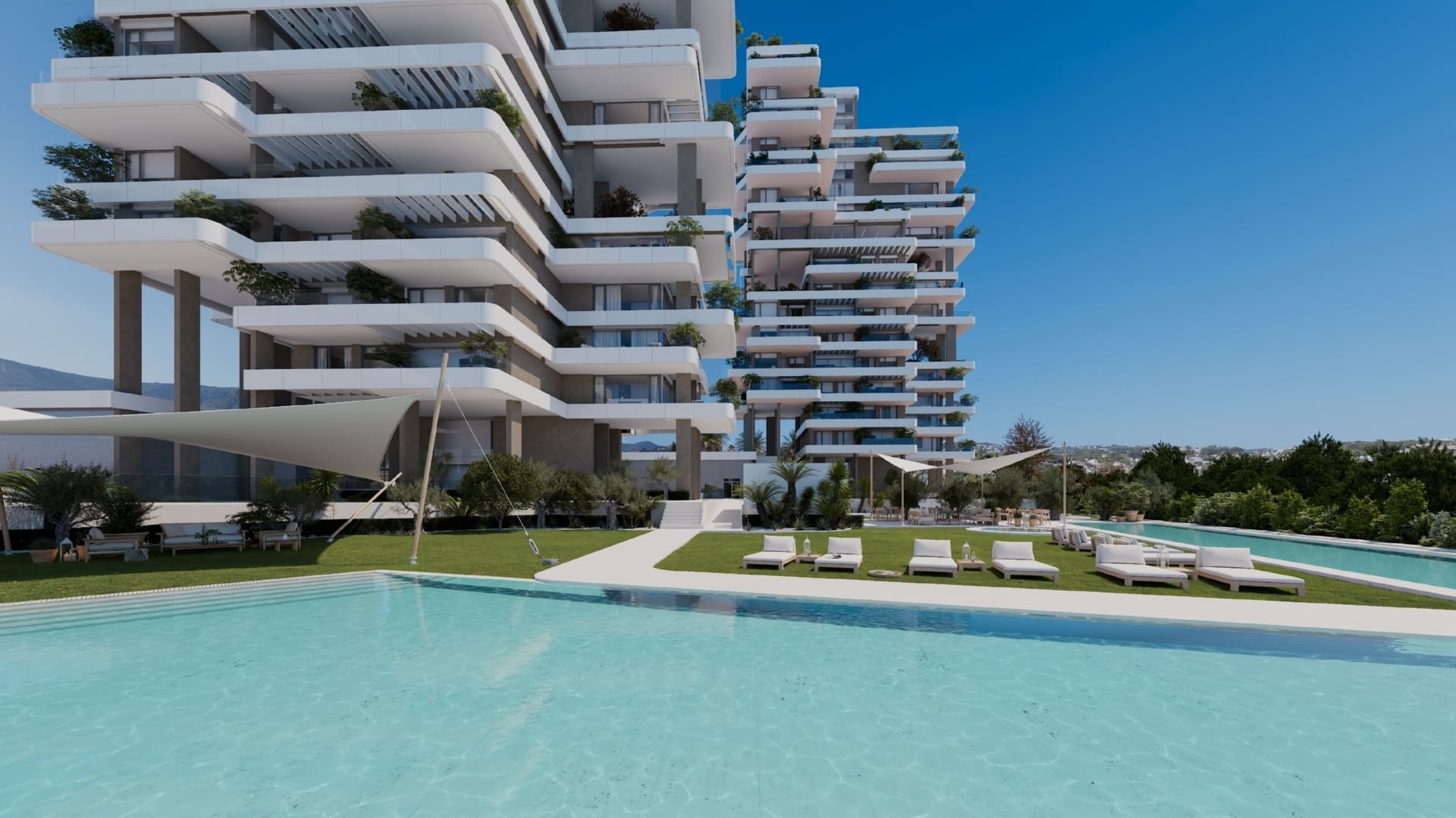 2 Bedroom 2 Bathroom apartment in Calpe
