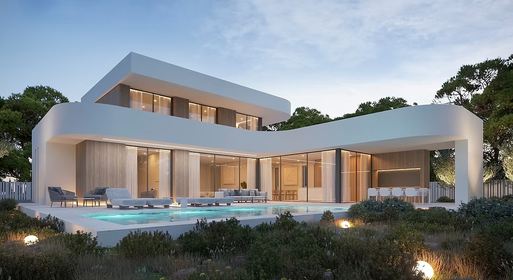 4 Bedroom 4 Bathroom villa in Moraira