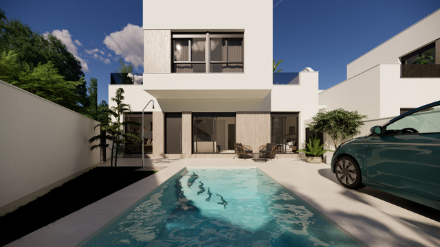 For sale - 3 Bedroom 2 Bathroom detached in San Fulgencio - San Fulgencio  - Alicante
