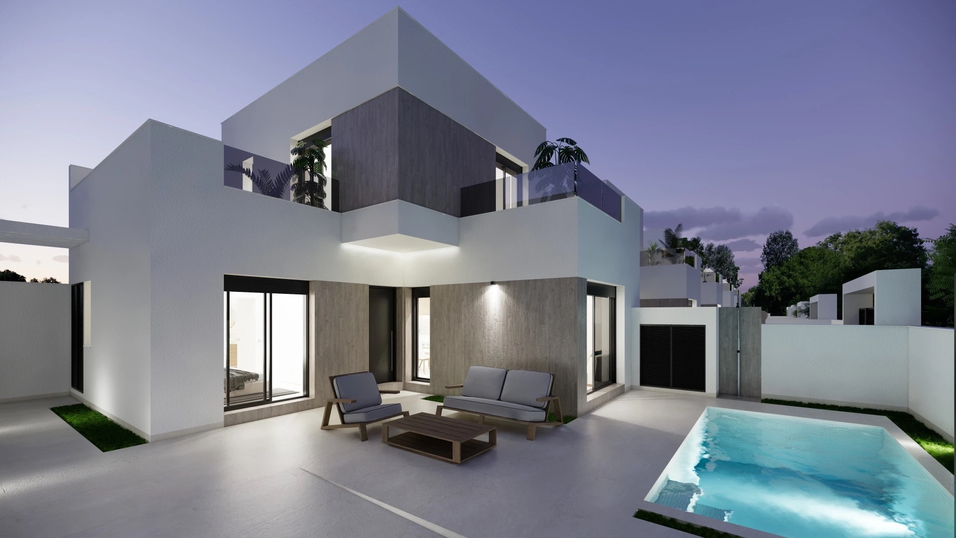 3 Bedroom 2 Bathroom detached in San Fulgencio