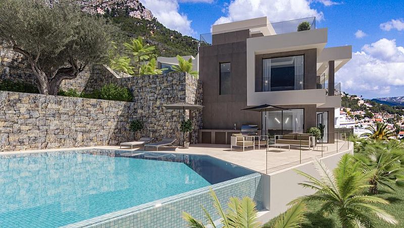 For sale - 4 Bedroom 5 Bathroom villa in Calpe - Calpe  - Alicante
