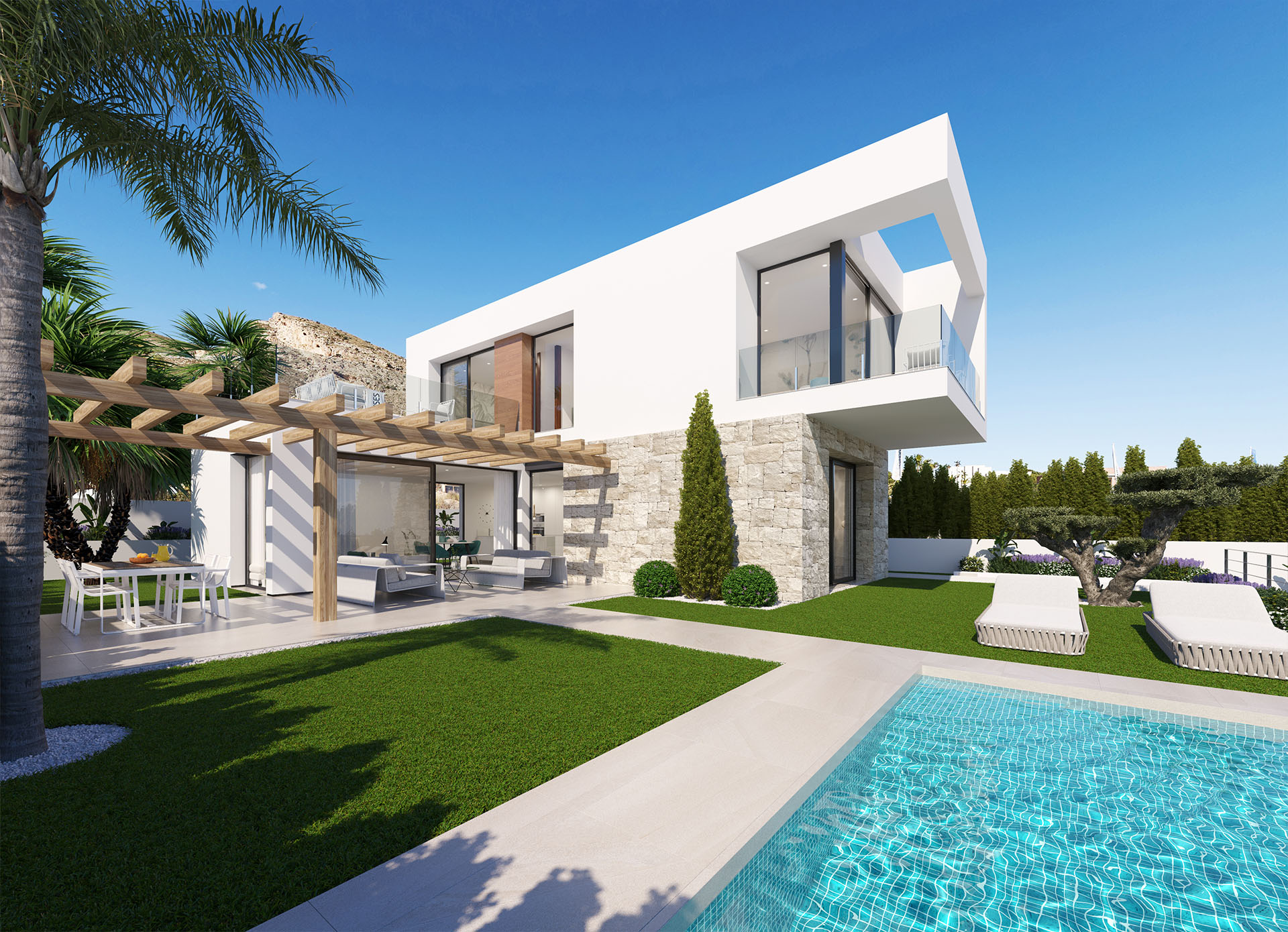For sale - 3 Bedroom 3 Bathroom villa in Finestrat - Finestrat  - Alicante