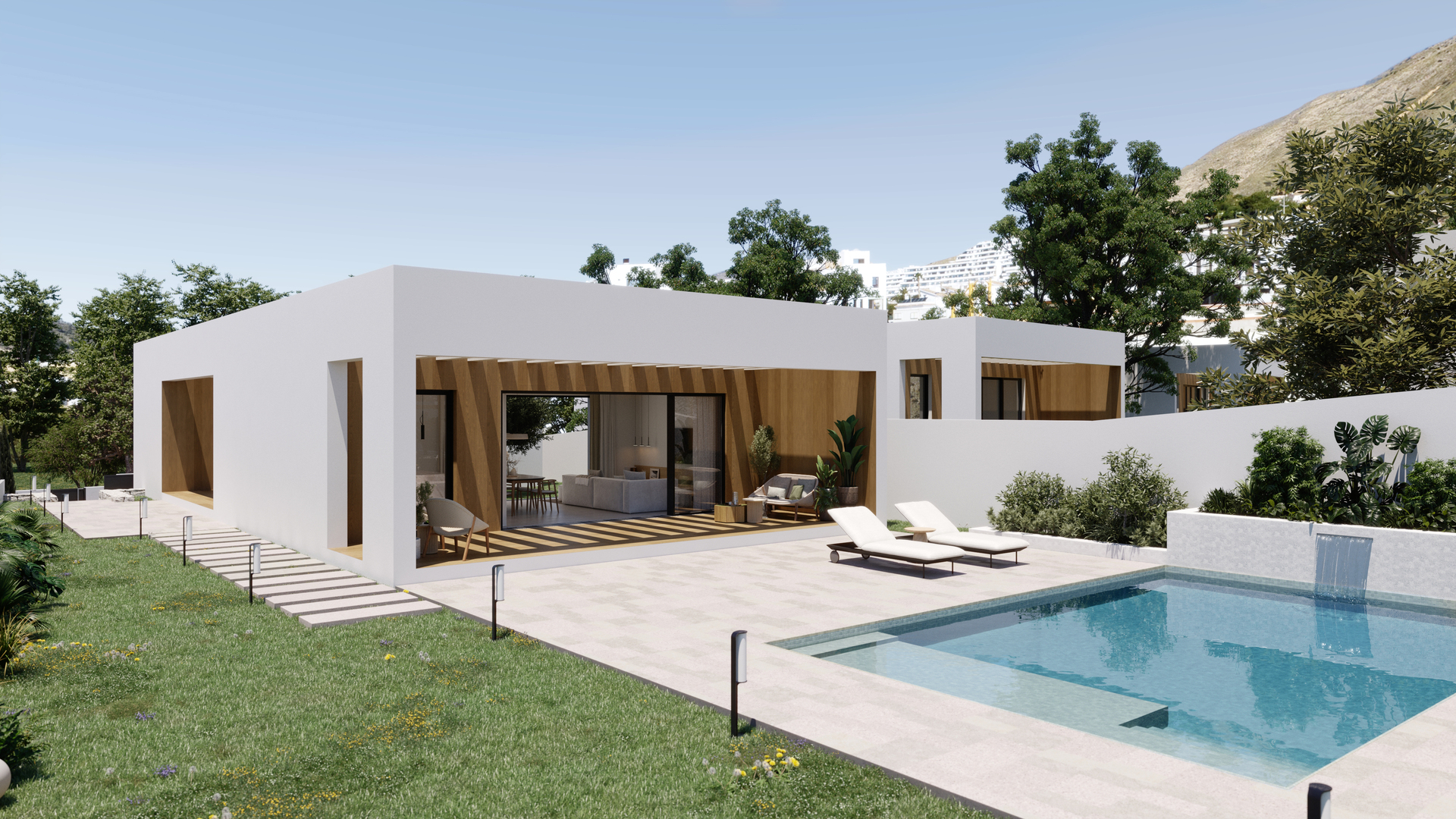 For sale - 3 Bedroom 2 Bathroom detached in Finestrat - Finestrat  - Alicante