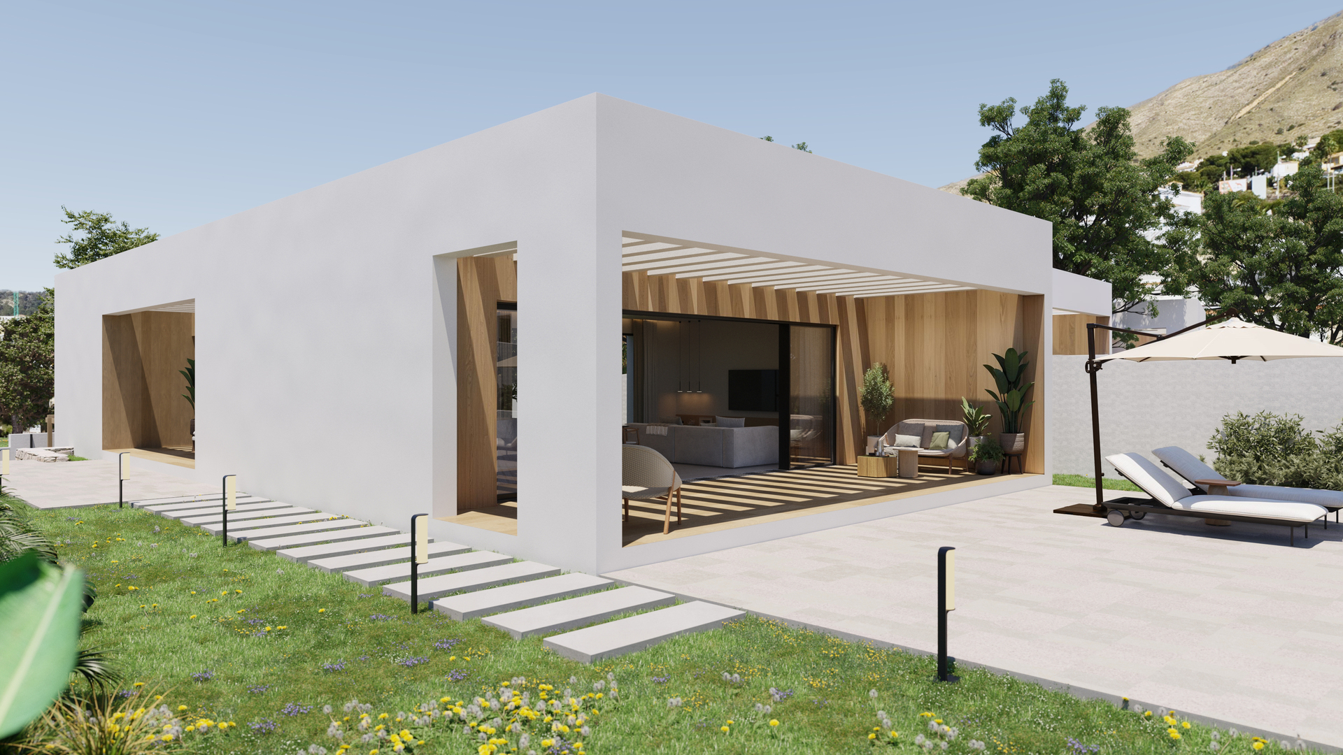 For sale - 3 Bedroom 2 Bathroom detached in Finestrat - Finestrat  - Alicante