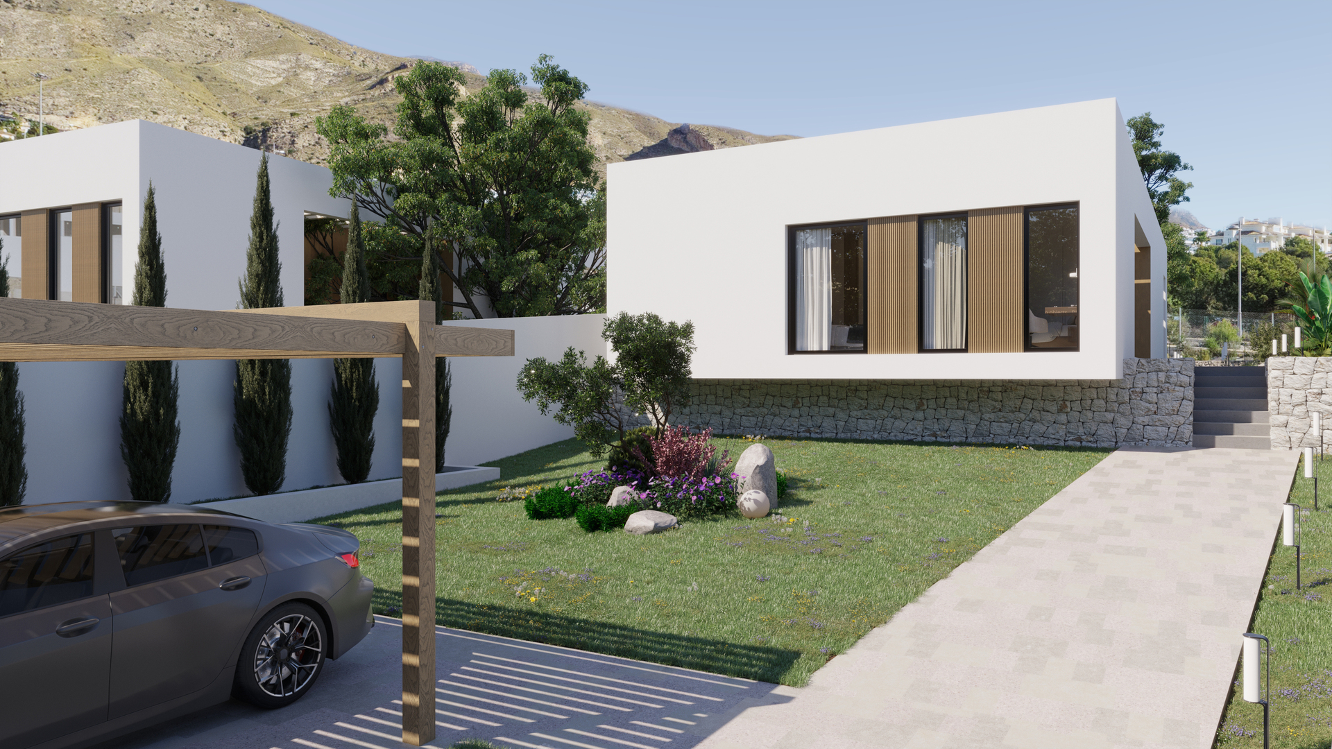 For sale - 3 Bedroom 2 Bathroom detached in Finestrat - Finestrat  - Alicante