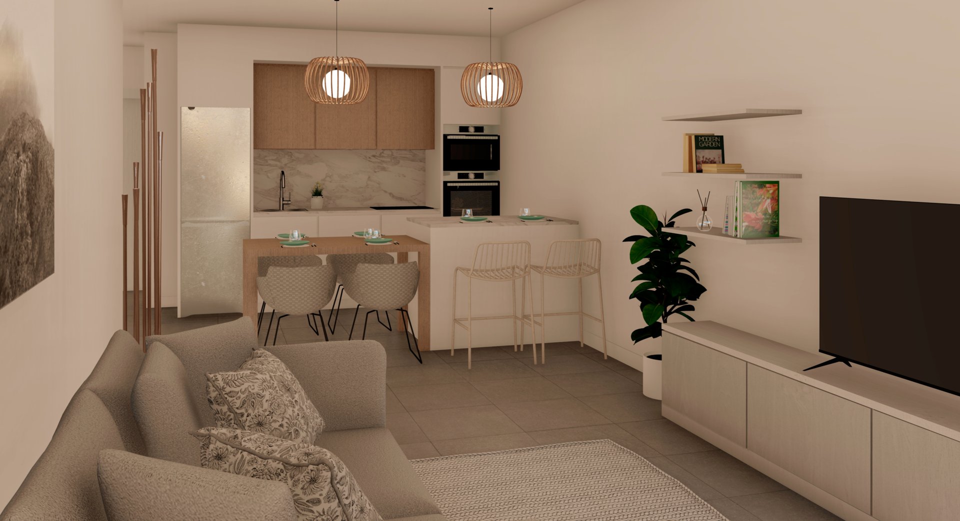 For sale - 3 Bedroom 2 Bathroom low-bungalow in Roldán - Roldán  - Murcia