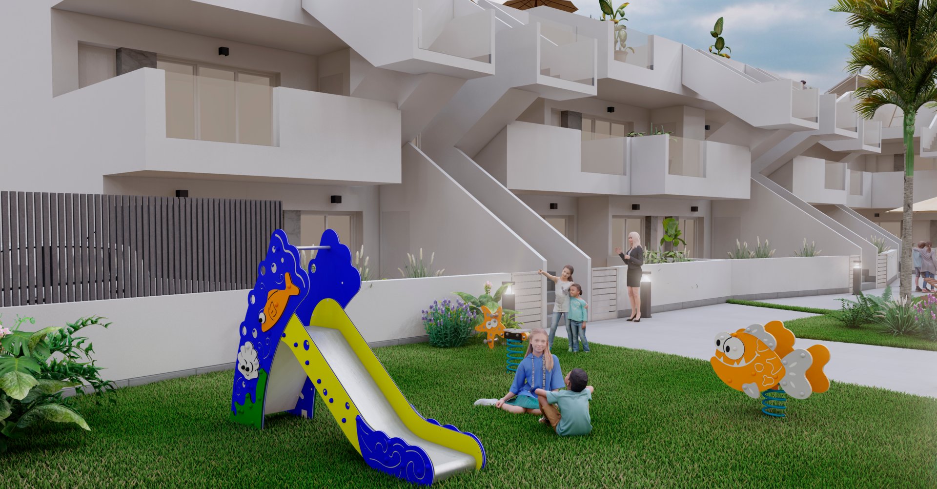 For sale - 3 Bedroom 2 Bathroom low-bungalow in Roldán - Roldán  - Murcia