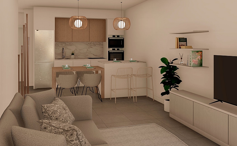 2 Bedroom 2 Bathroom high-bungalow in Roldán