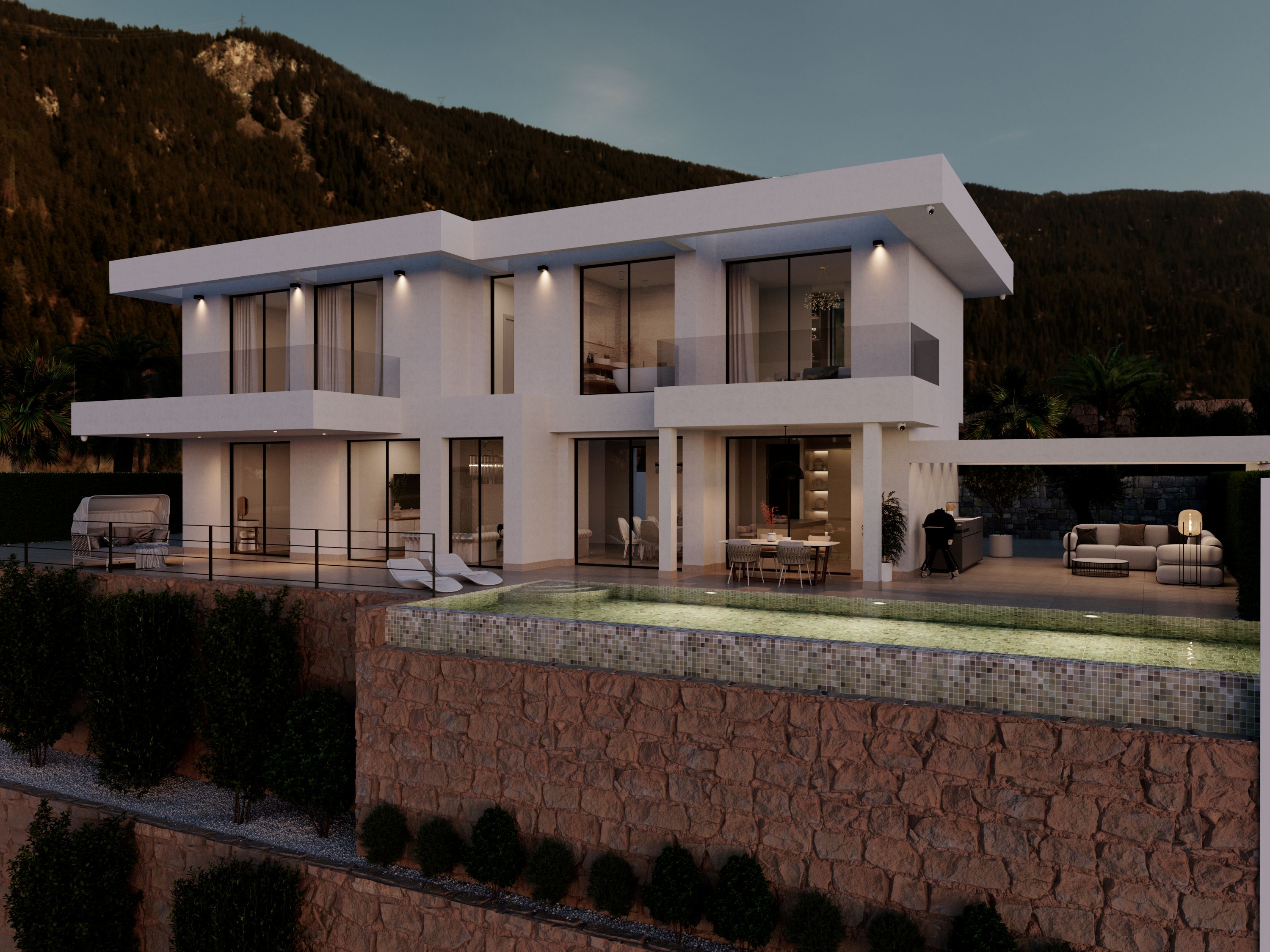For sale - 5 Bedroom 4 Bathroom villa in Finestrat - Finestrat  - Alicante
